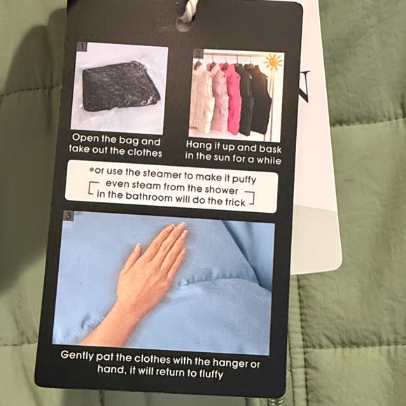 Green Quilted Jacket - Picture 10 of 11